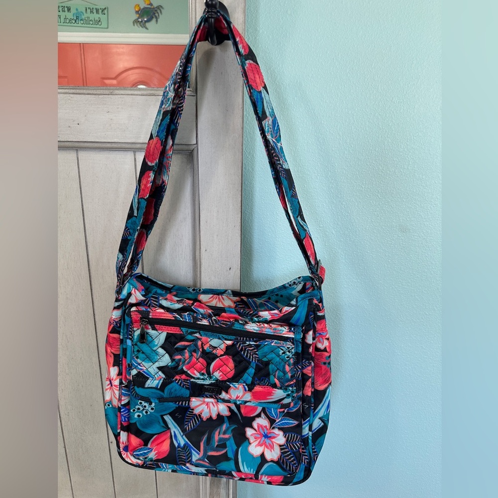 EUC Lug Hopscotch Crossbody Bag in Resort Tropics